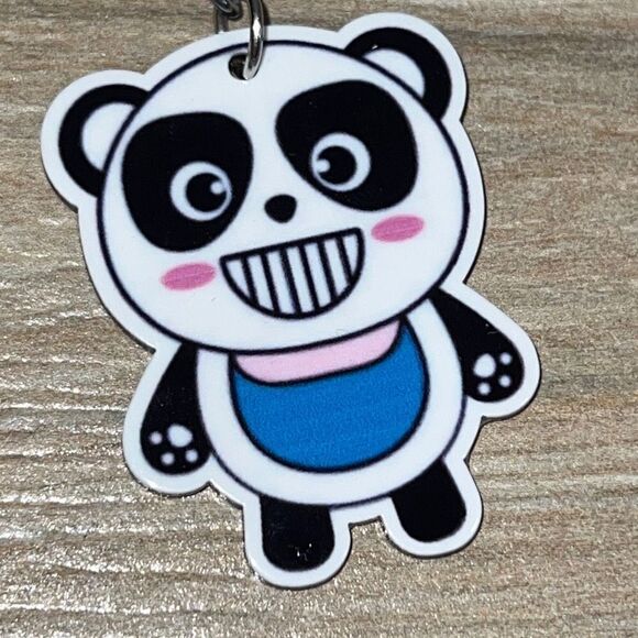 Fashion Panda Keychain New With Tags - Picture 2 of 6